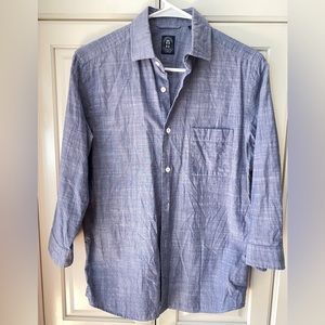 Antonio Laverda quarter sleeves cotton Shirts men's Chest 38" size tag M